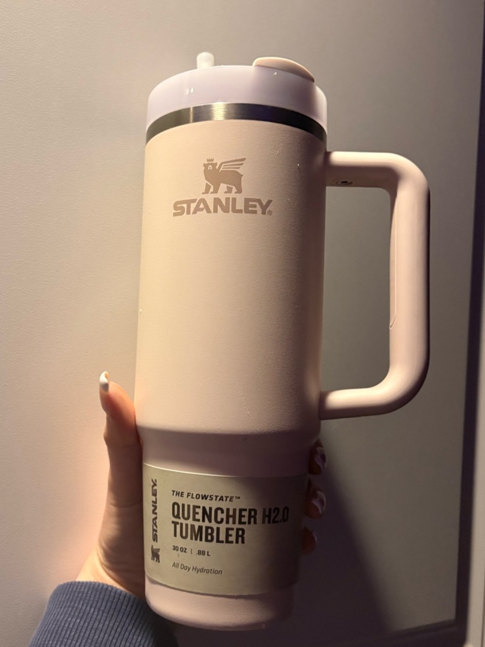 Stanley Quencher H2.0 Tumbler - Pale Pink